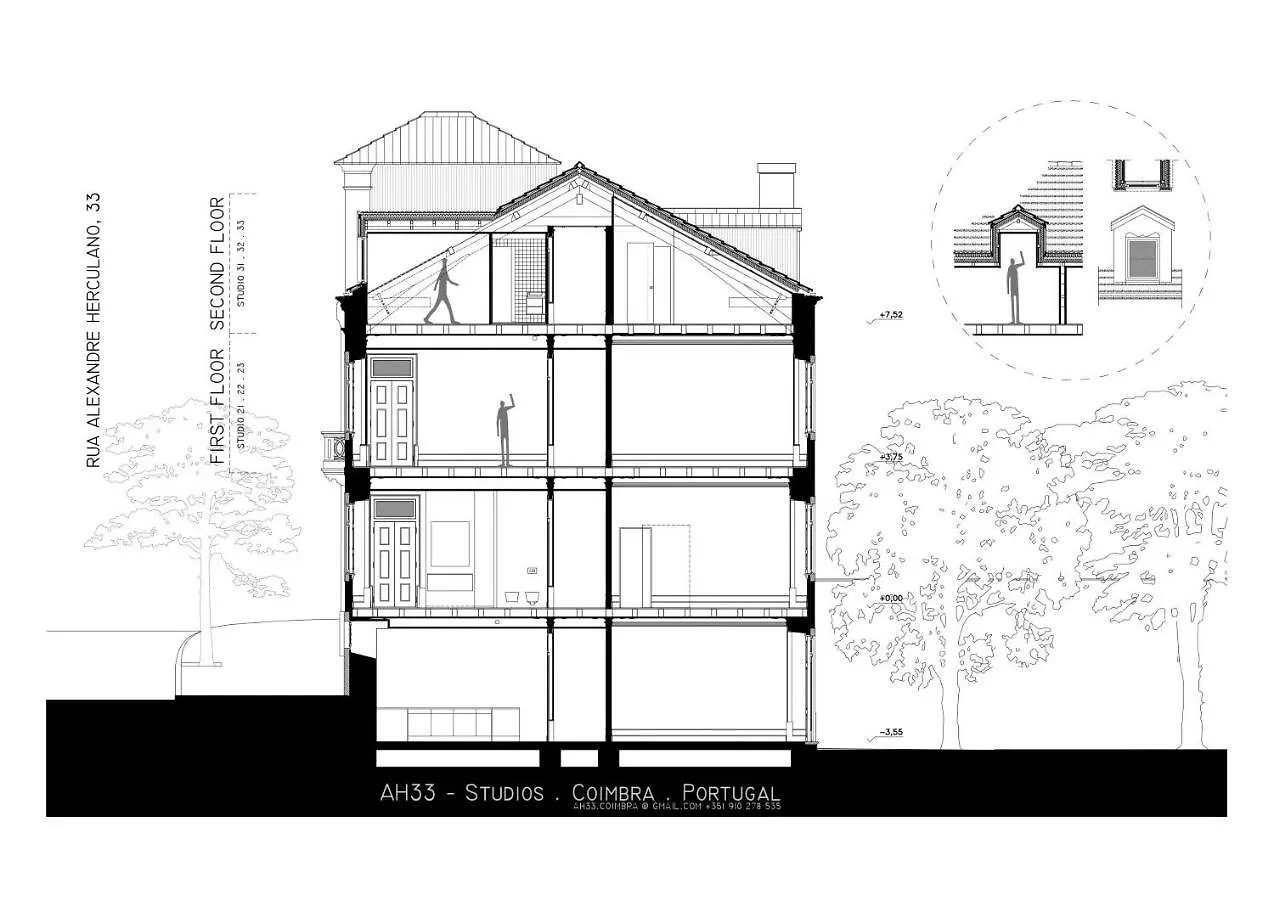 Maison d'hôtes Ah33 - Estudios à Coïmbre